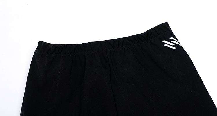 side zipper cycling tights
